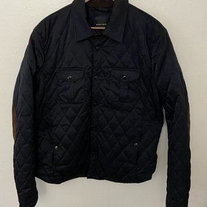 Zara Quilted Jacket Elbow Patch XL (Runs Small)